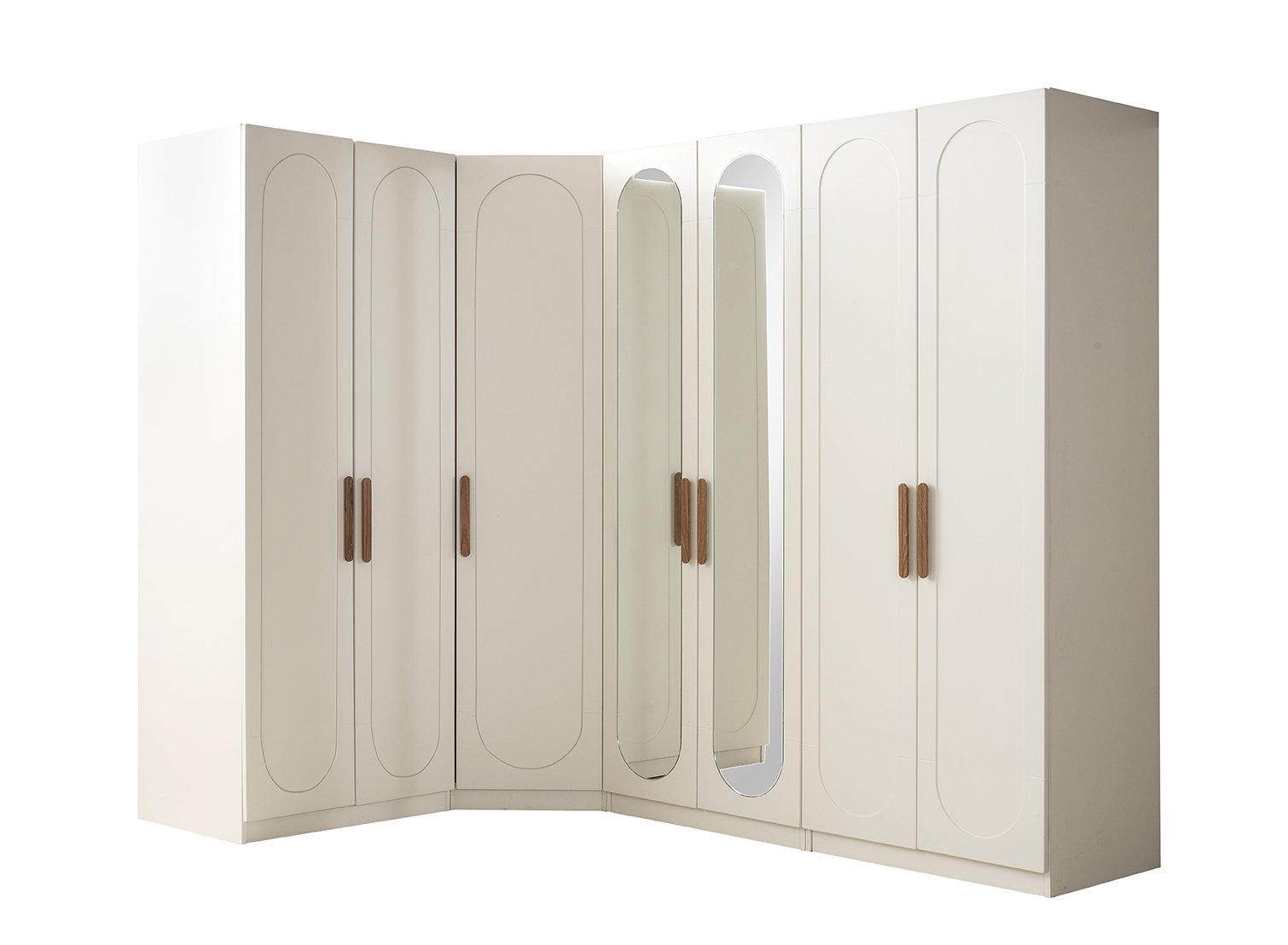 Bohem 7 Kapaklı Köşe Dolap