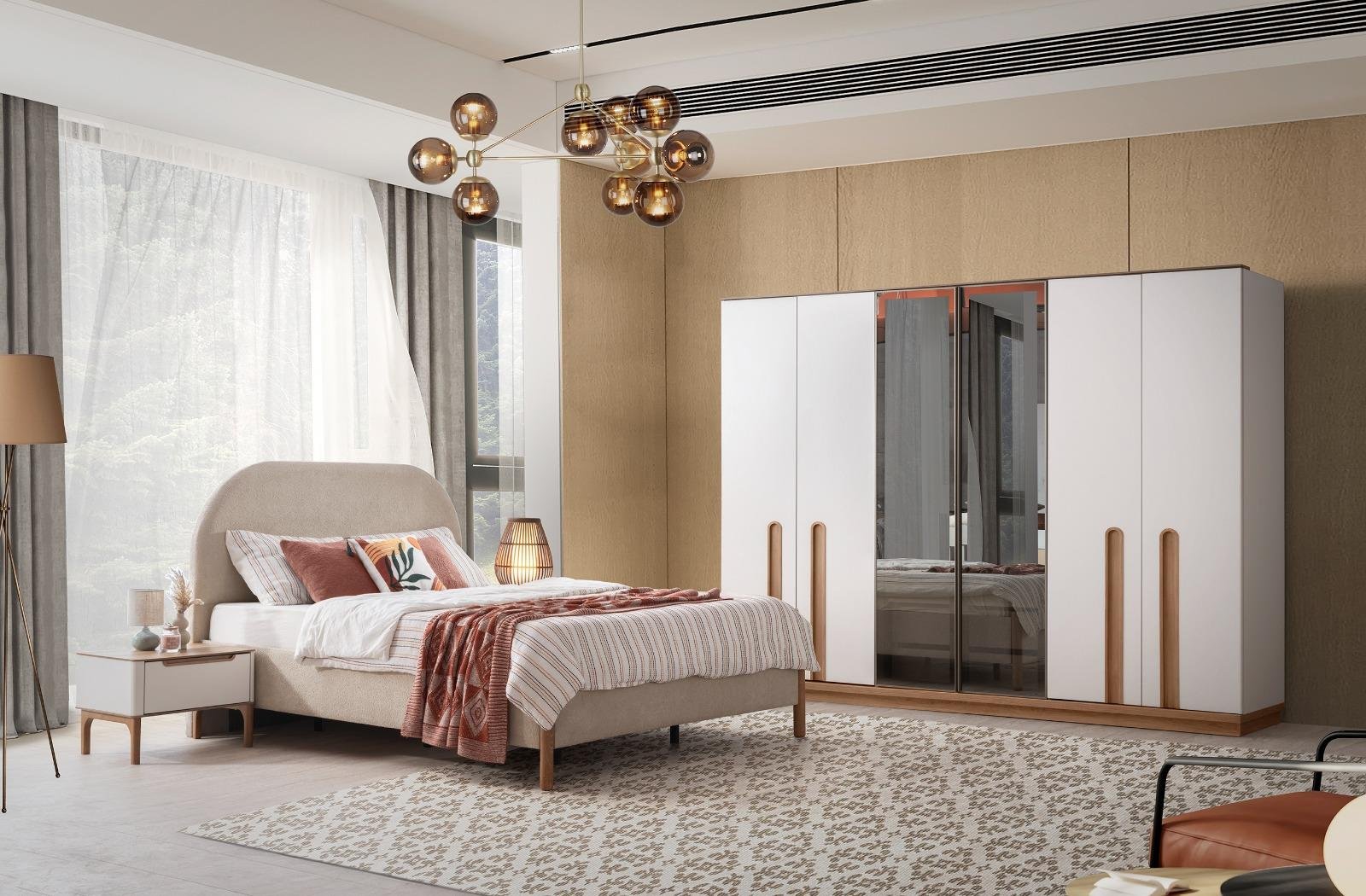 Deniz Yatak Odası + Yatak Baza Dahil