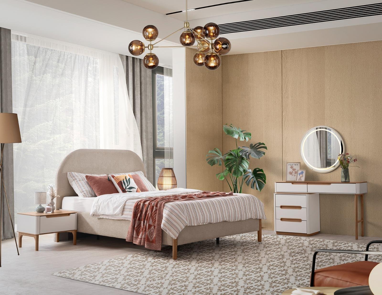 Deniz Yatak Odası + Yatak Baza Dahil