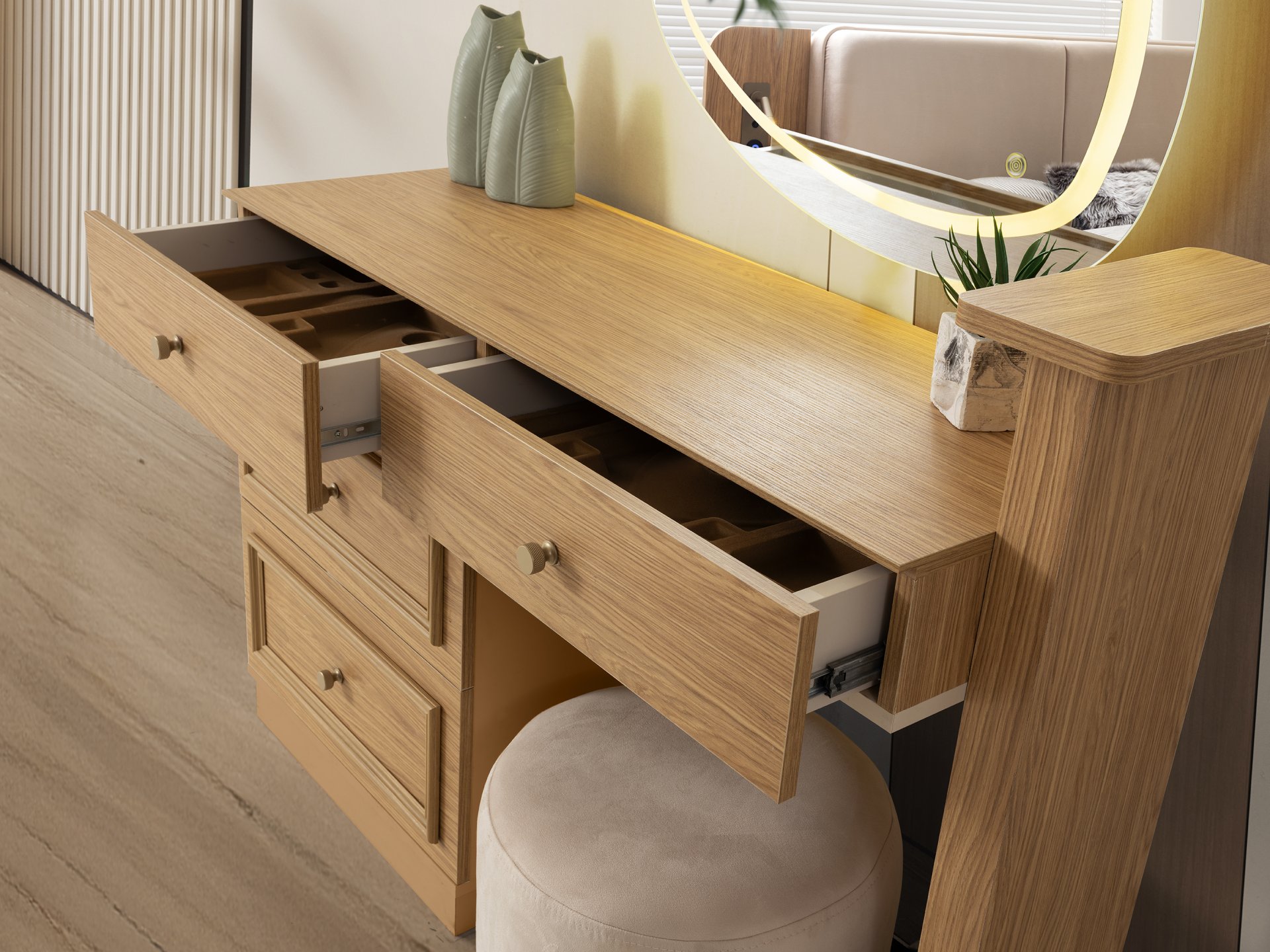 Neom Yatak Odası + Yatak Baza Dahil