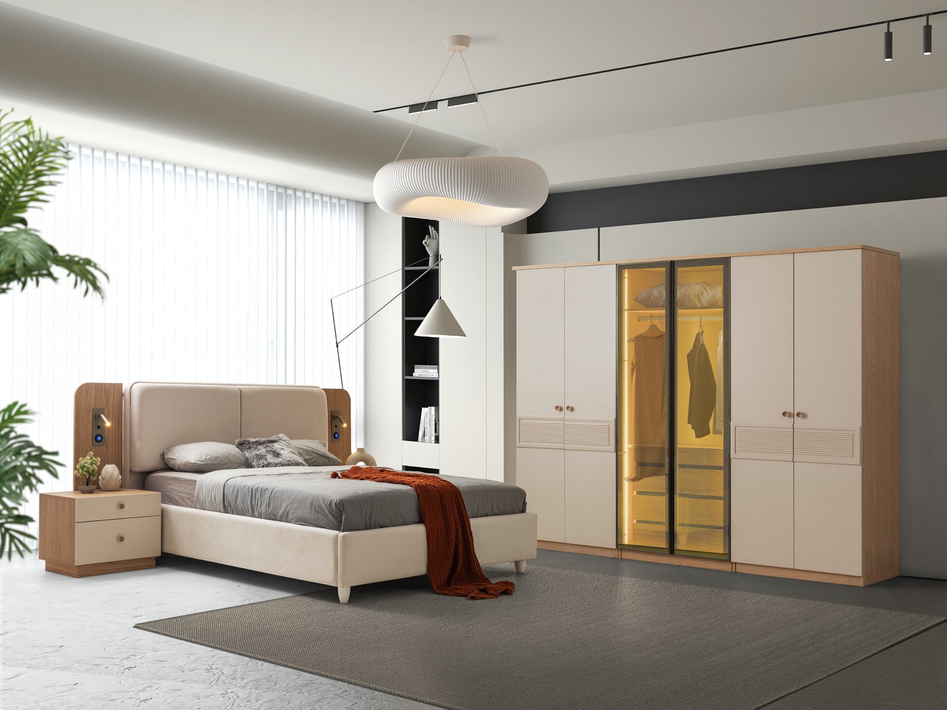 Vega Yatak Odası + Yatak Baza Dahil