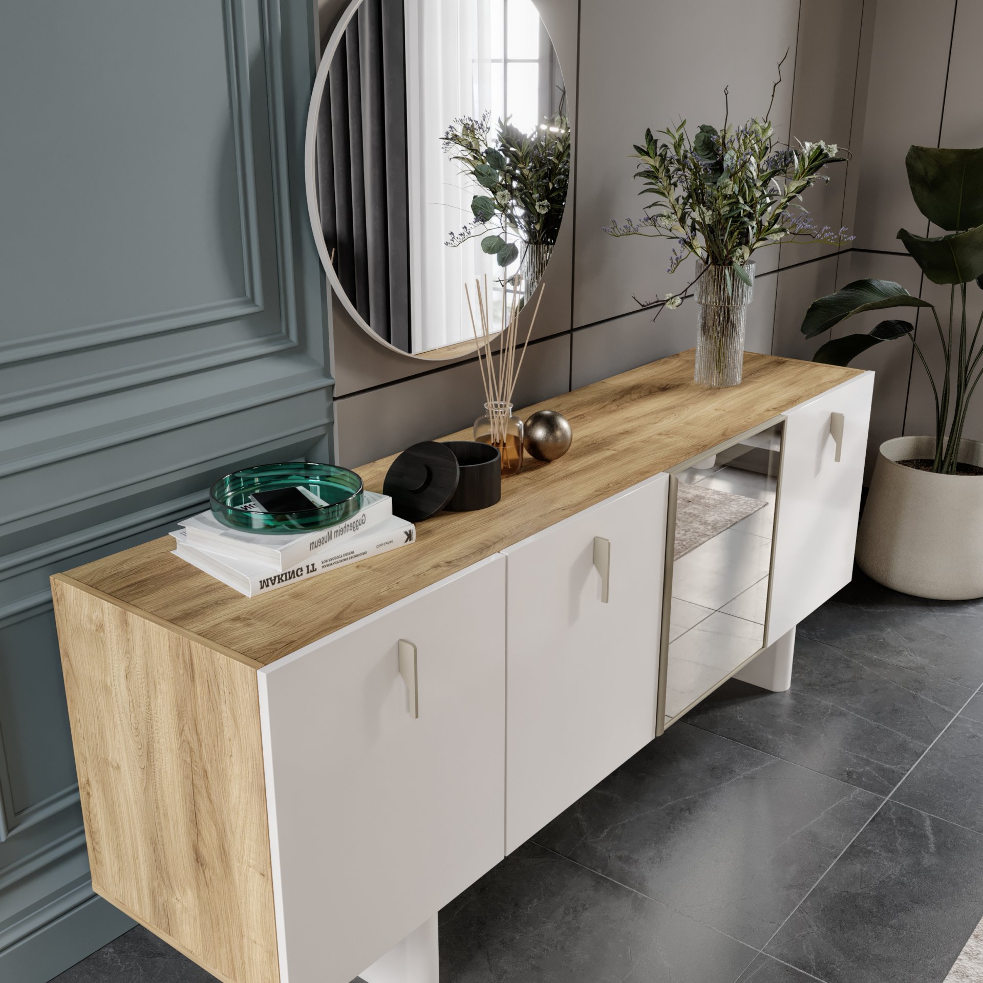 Beyoğlu Yemek Odası Ceviz