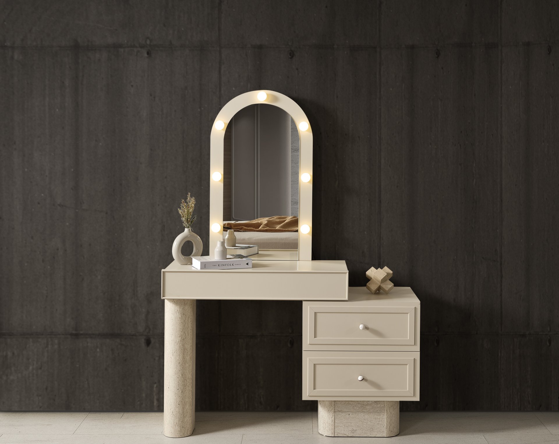 Floransa Yatak Odası + Yatak Baza Dahil