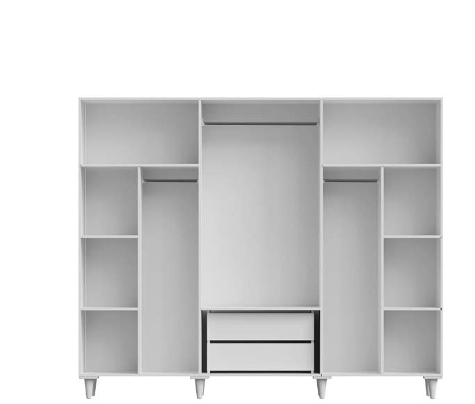 Zambak 6 Kapaklı Dolap