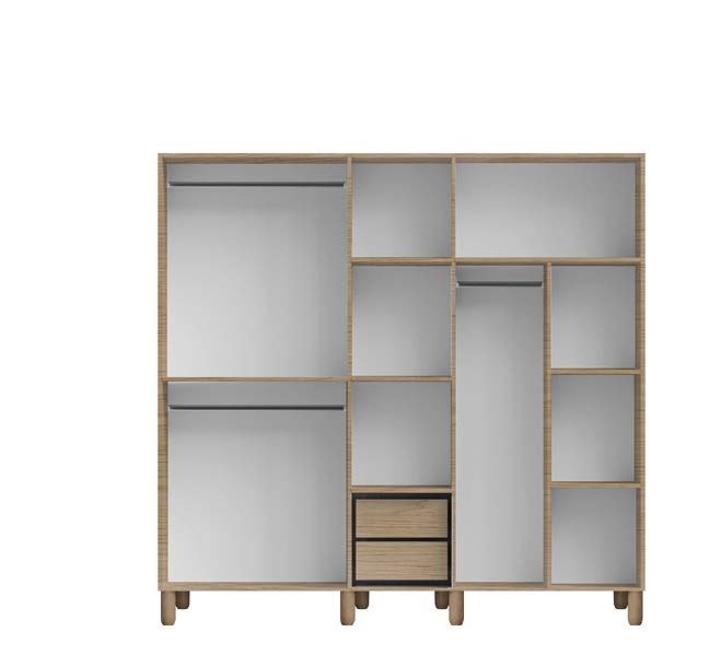 Karanfil 5 Kapaklı Dolap